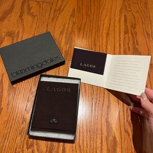 LAGOS Elegant Black Jewelry Organizer